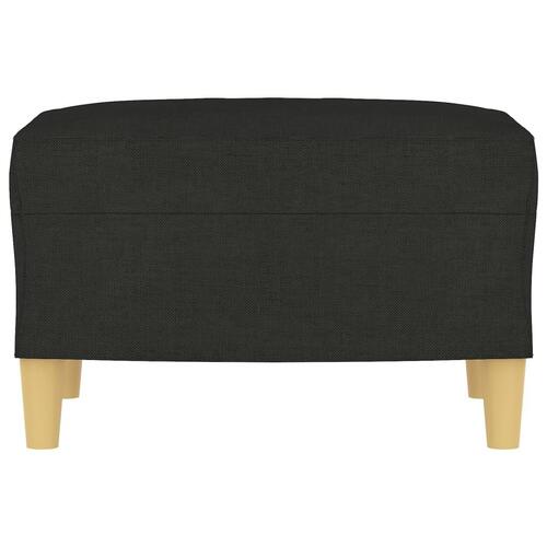Fodskammel 60x50x41 cm stof sort