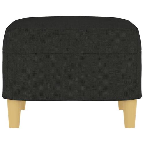 Fodskammel 60x50x41 cm stof sort