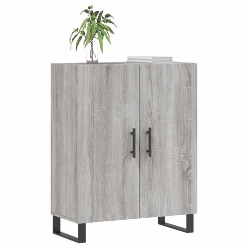 Skænk 69,5x34x90 cm konstrueret træ grå sonoma-eg
