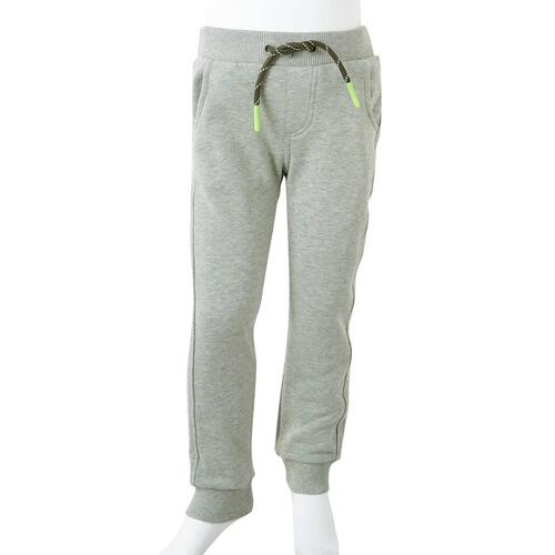 Joggingbukser str. 116 lys kakifarve