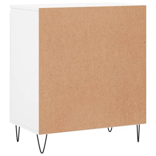 Skænk 60x35x70 cm konstrueret træ hvid