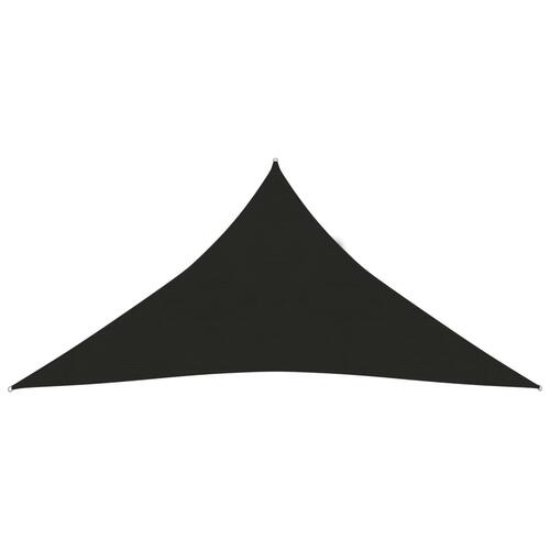 Solsejl 4x5x5 m 160 g/m² HDPE sort