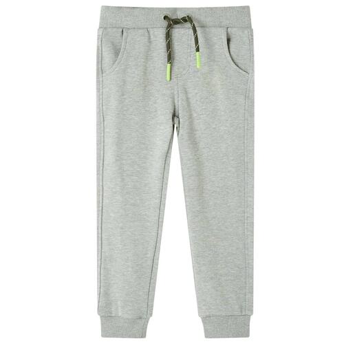 Joggingbukser str. 140 lys kakifarve