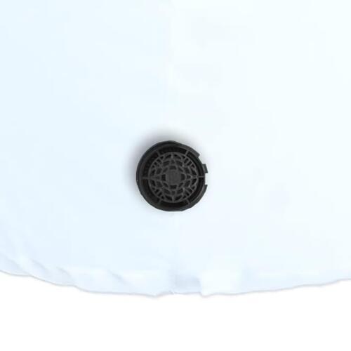 Oppustelig snemand med LED'er 120 cm