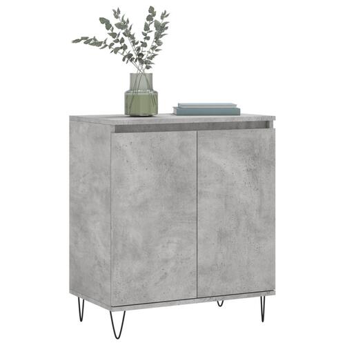 Skænk 60x35x70 cm konstrueret træ betongrå