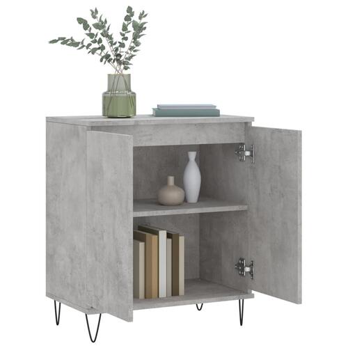Skænk 60x35x70 cm konstrueret træ betongrå