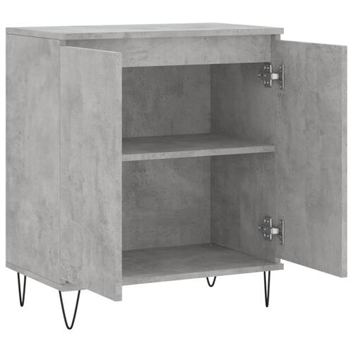 Skænk 60x35x70 cm konstrueret træ betongrå