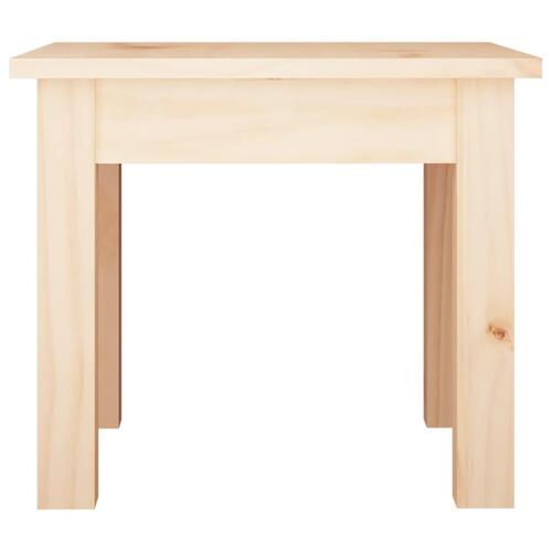 Sofabord 35x35x30 cm massivt fyrretræ