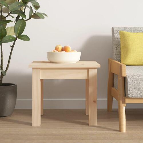 Sofabord 35x35x30 cm massivt fyrretræ