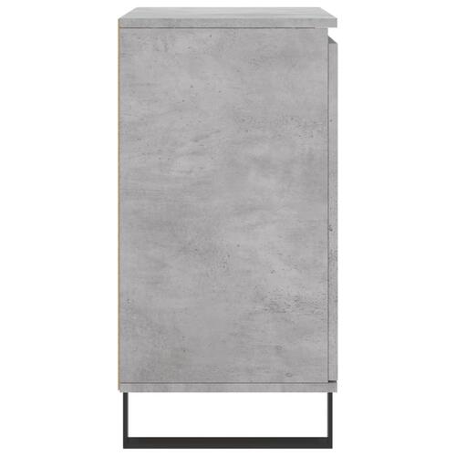 Skænk 60x35x70 cm konstrueret træ betongrå