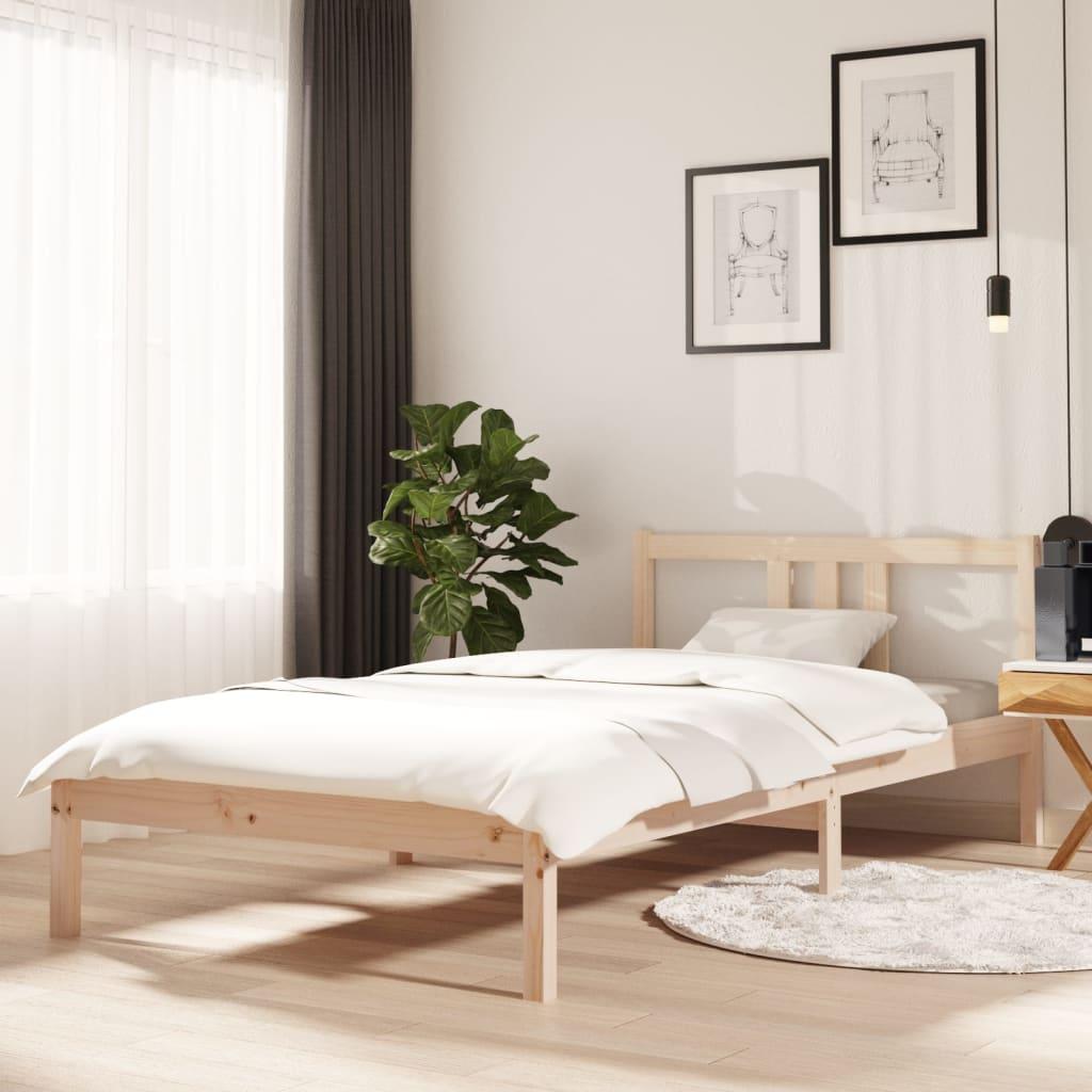 Sengeramme 100x200 cm massivt træ