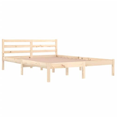 Sengeramme 140x200 cm massivt fyrretræ