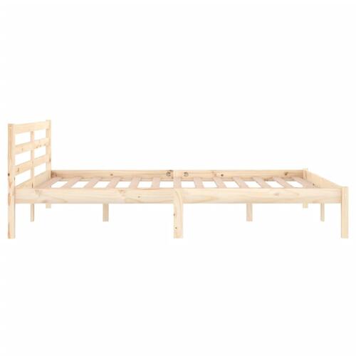 Sengeramme 140x200 cm massivt fyrretræ