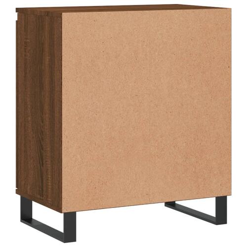 Skænk 60x35x70 cm konstrueret træ brun egetræsfarve