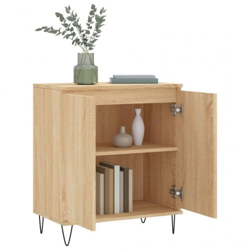 Skænk 60 × 35 × 70 cm i konstrueret træ - sonoma-eg