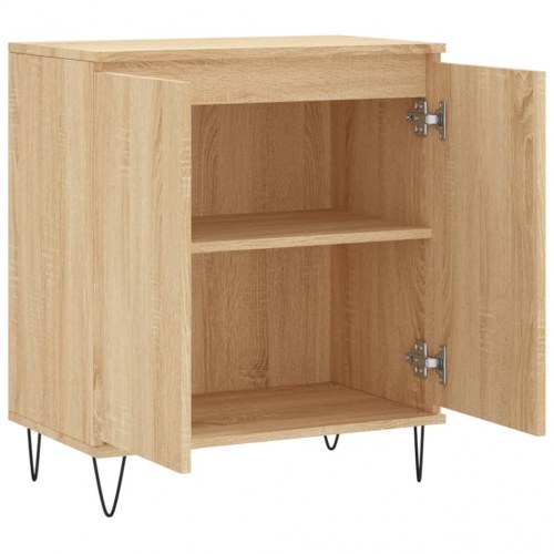 Skænk 60 × 35 × 70 cm i konstrueret træ - sonoma-eg