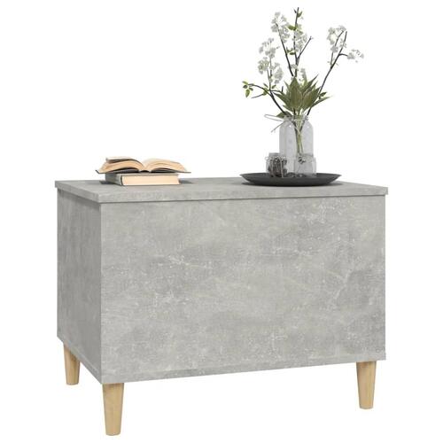 Sofabord 60x44,5x45 cm konstrueret træ betongrå
