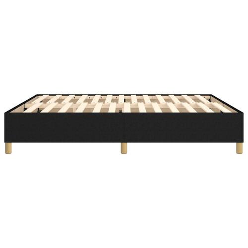 Sengeramme uden madras 180x200 cm stof sort