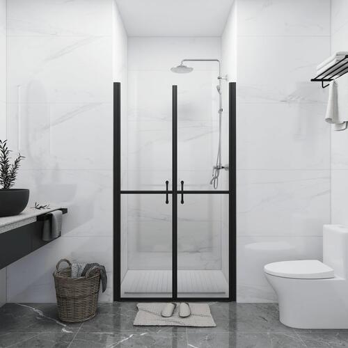 Brusedør (88-91)x190 cm klart sikkerhedsglas