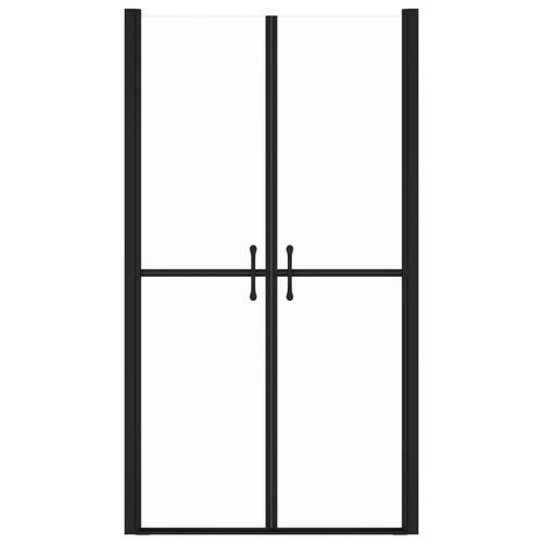 Brusedør (88-91)x190 cm klart sikkerhedsglas