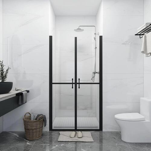 Brusedør (98-101)x190 cm klart sikkerhedsglas