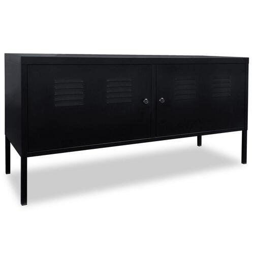 TV-skab 118 x 40 x 60 cm sort