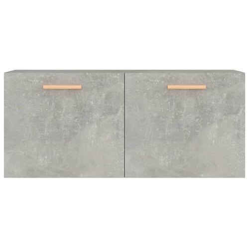 Vægskab 80x35x36,5 cm konstrueret træ betongrå