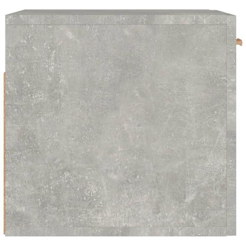 Vægskab 80x35x36,5 cm konstrueret træ betongrå