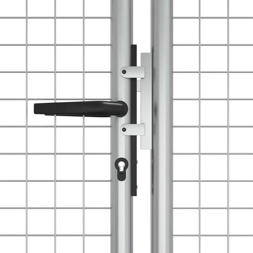 Havelåge galvaniseret stål 415 x 175 cm sølvfarvet