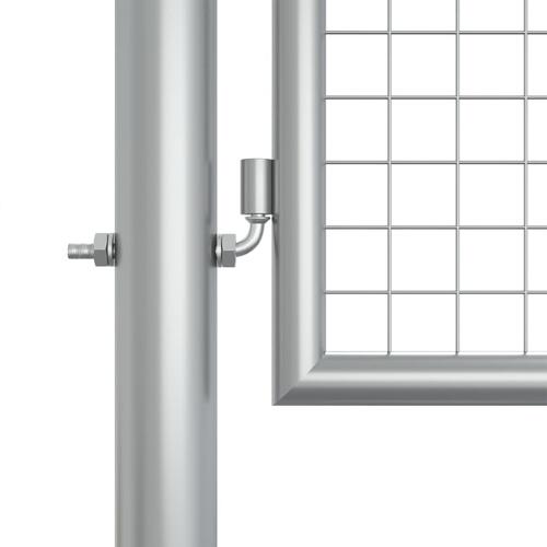 Havelåge galvaniseret stål 415 x 175 cm sølvfarvet