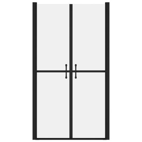 Brusedør (93-96)x190 cm sikkerhedsglas matteret