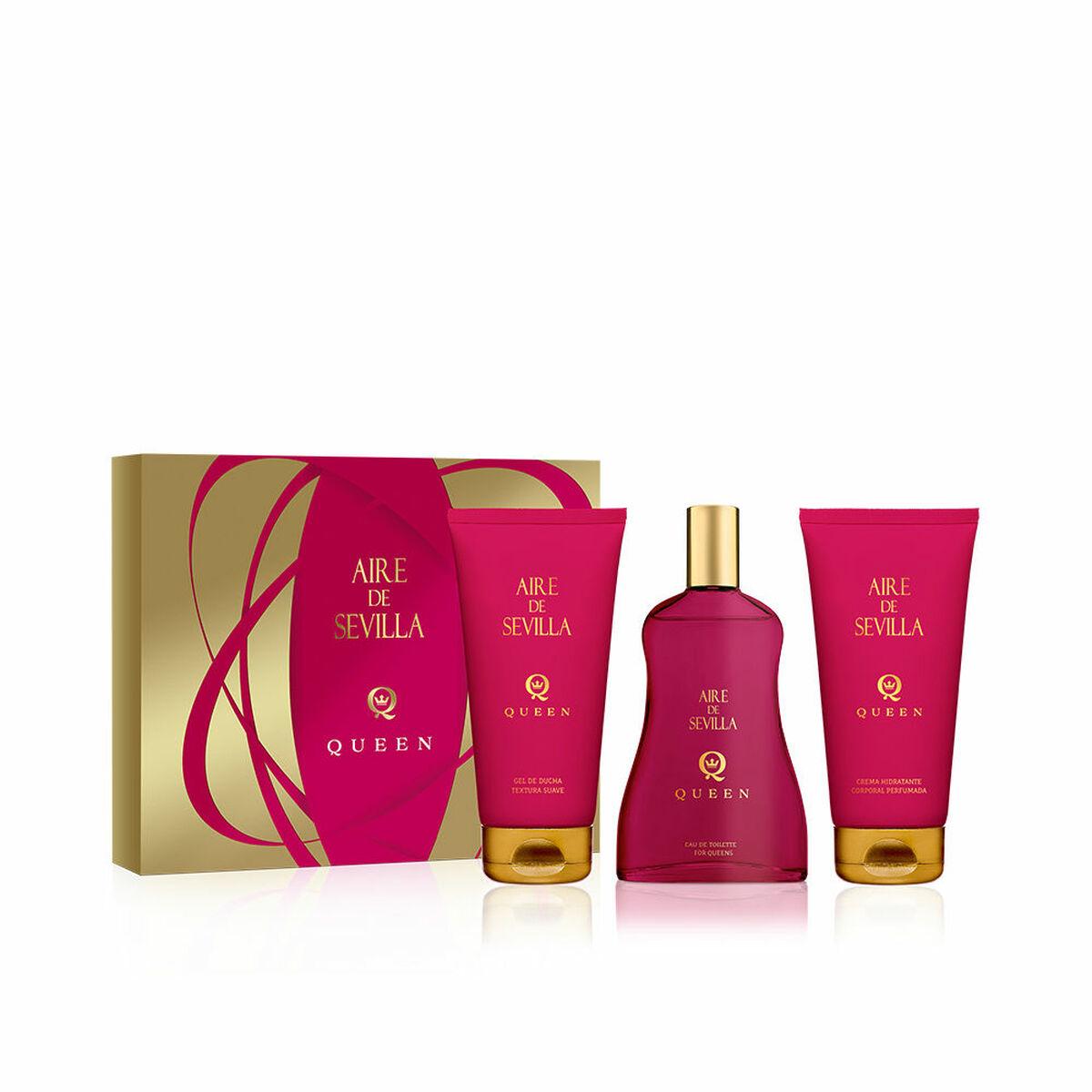 Parfume sæt til kvinder Aire Sevilla EDT Queen 3 Dele