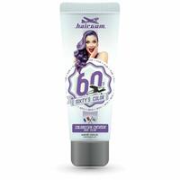Semi-permanent Farve Hairgum Sixty's Color Blomme (60 ml)