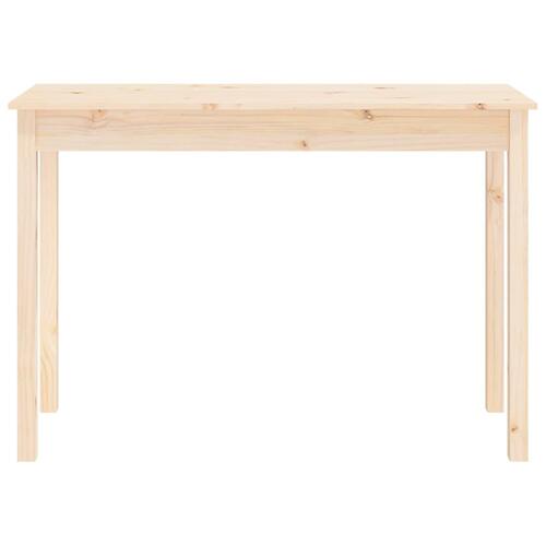 Konsolbord 110x40x75 cm massivt fyrretræ
