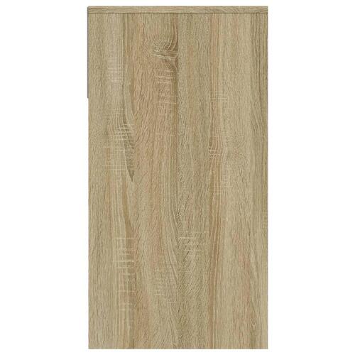 Konsolbord 100x39x75 cm konstrueret træ sonoma-eg
