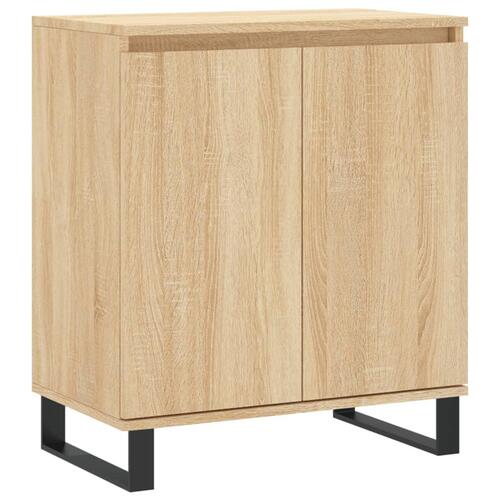 Skænk 60x35x70 cm konstrueret træ sonoma-eg