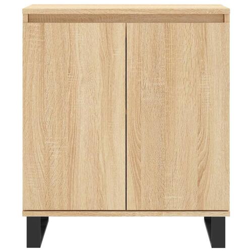 Skænk 60x35x70 cm konstrueret træ sonoma-eg