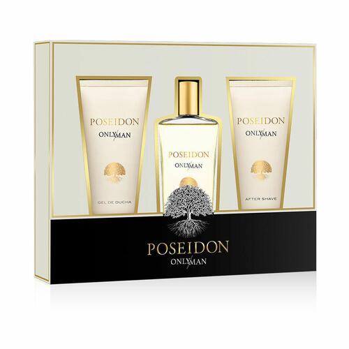 Parfume sæt til mænd Poseidon EDT Only Man 3 Dele
