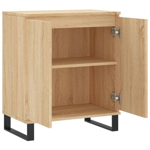 Skænk 60x35x70 cm konstrueret træ sonoma-eg