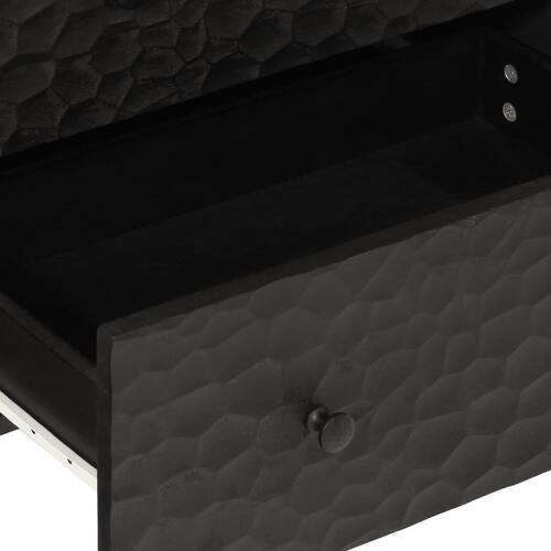 Skab 60x33x75 cm massivt mangotræ sort