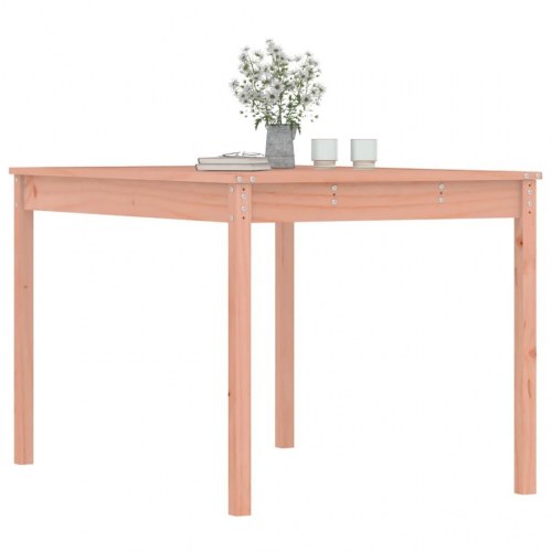 Havebord 121x82,5x76 cm massivt douglasgran
