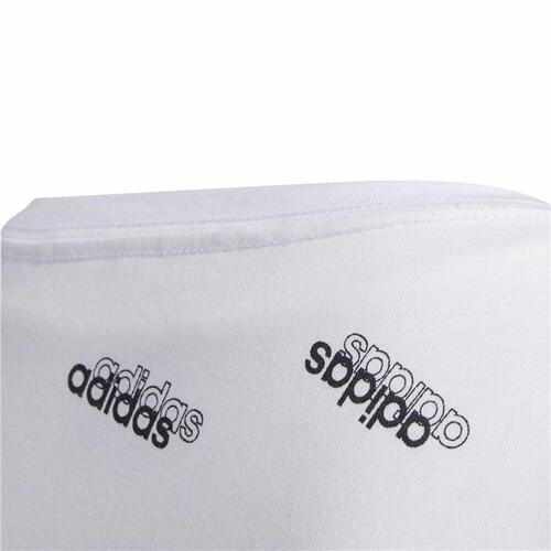 Børne Kortærmet T-shirt Adidas Sportswear Hvid 7-8 år