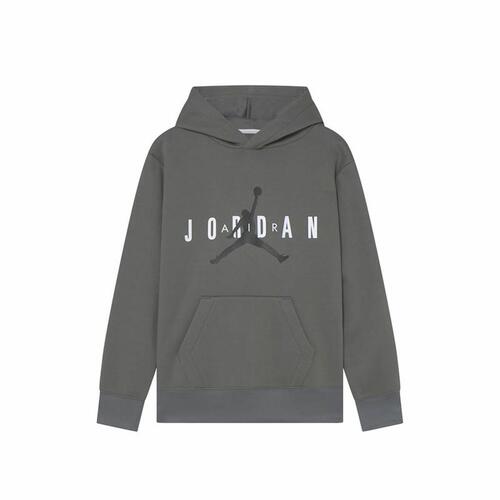 Hættetrøje til Børn Nike Jordan Jumpman Little Kids Grå 3-4 år