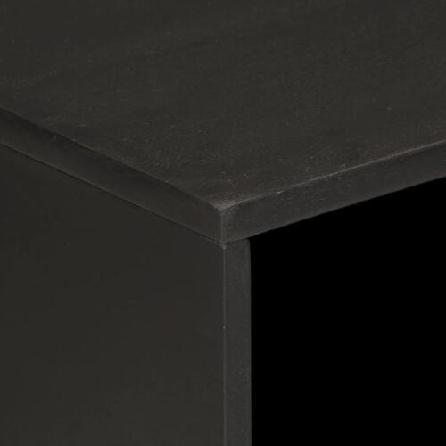 Sengebord 50x33x60 cm massivt mangotræ sort