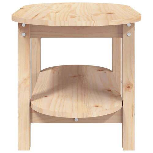 Sofabord 80x45x45 cm massivt fyrretræ