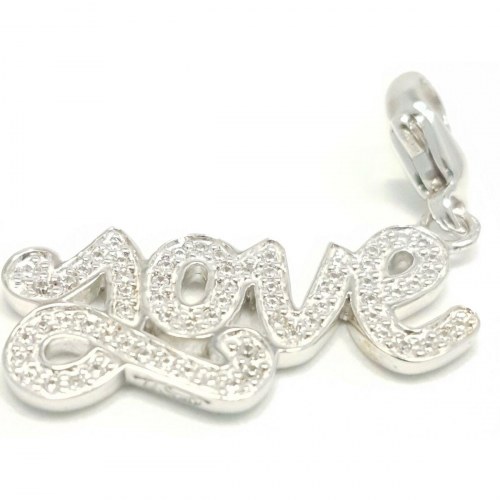 Ti Sento charm til kvinder 8064ZI - sølvfarvet, 3 cm