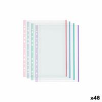 Covers Multifarvet A4 Plastik (48 enheder)