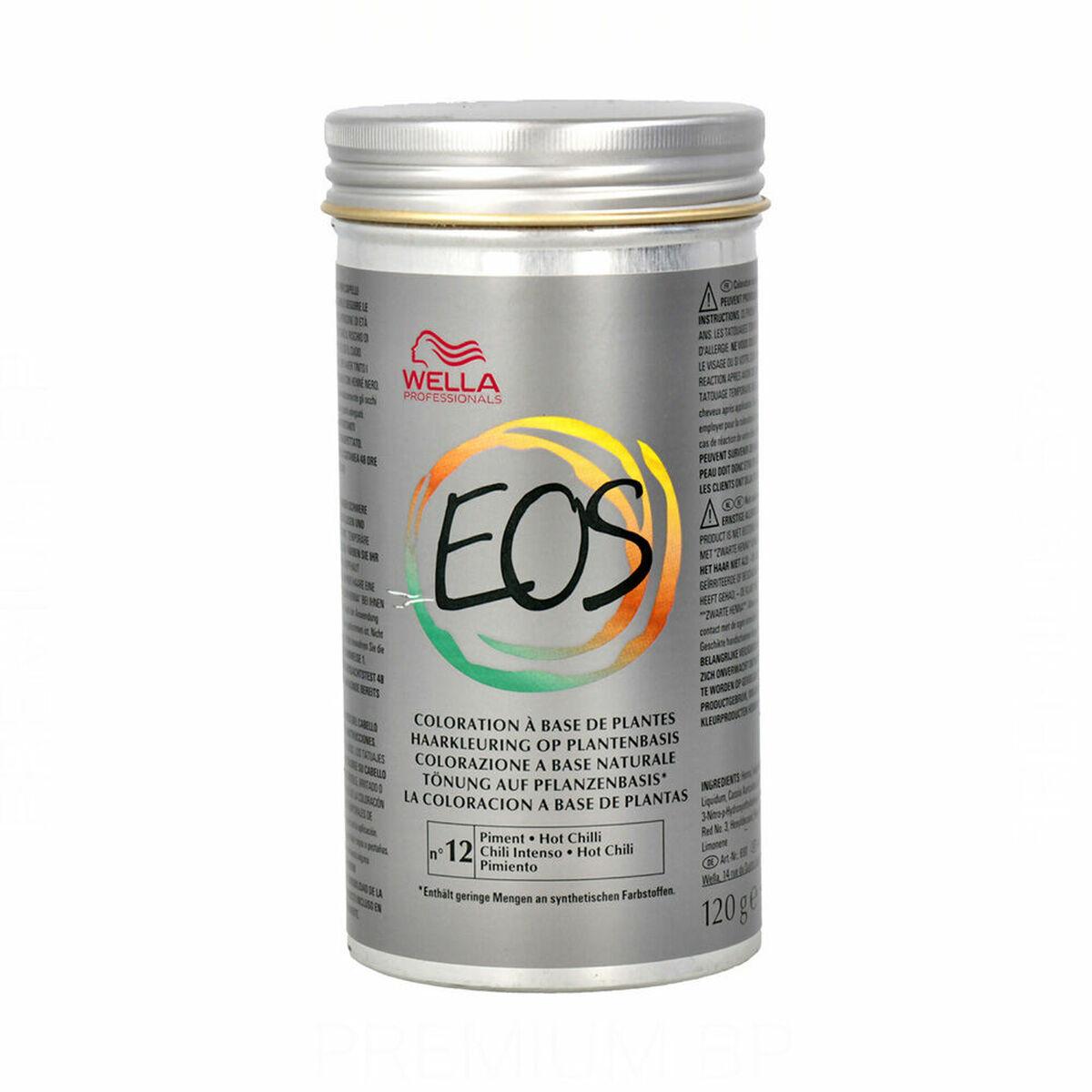 Halvpermanent farvning Wella EOS Hot Chilli Rød 120 g Blæk