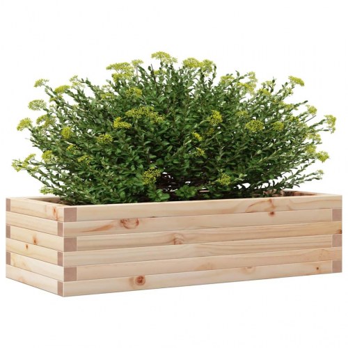 Plantekasse 90x40x23 cm massivt fyrretræ