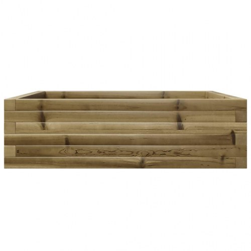 Plantekasse 80x80x23 cm imprægneret fyrretræ